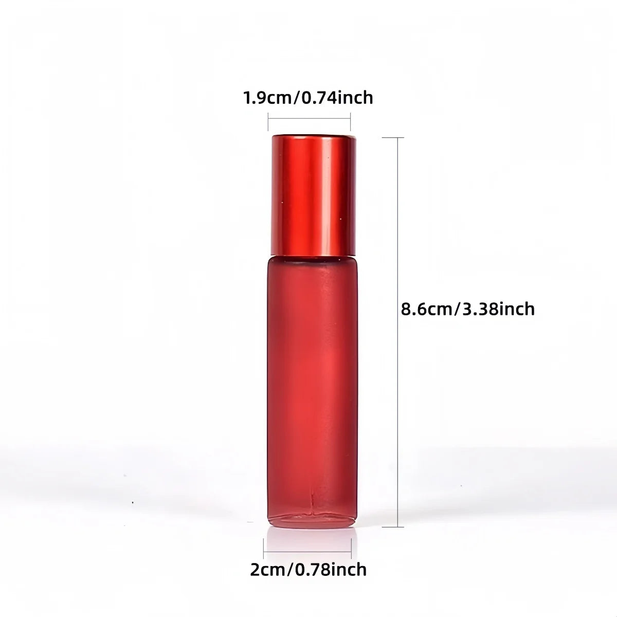 8 Pieces/Lot 10ml Glass perfume refill bottle l Essential Oil Bottle Travel Use Glass Perfume Roll on Bottle Kaufschwan®