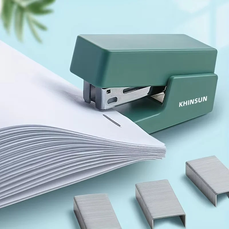 Mini Hefter Set mit 24/6 Klammern – Buntes Büro- & Schulbedarf Hefter-Set Kaufschwan®