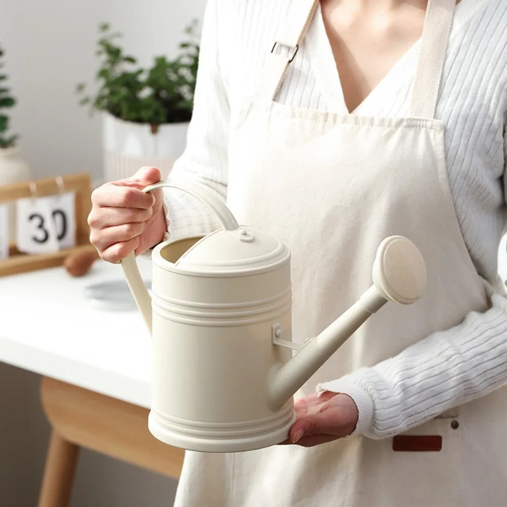 2L Watering Can Pot Plastic Garden Plants Flower Spray Water Kettle Long Mouth Large Capacity Watering Device Watering Tool Kaufschwan®