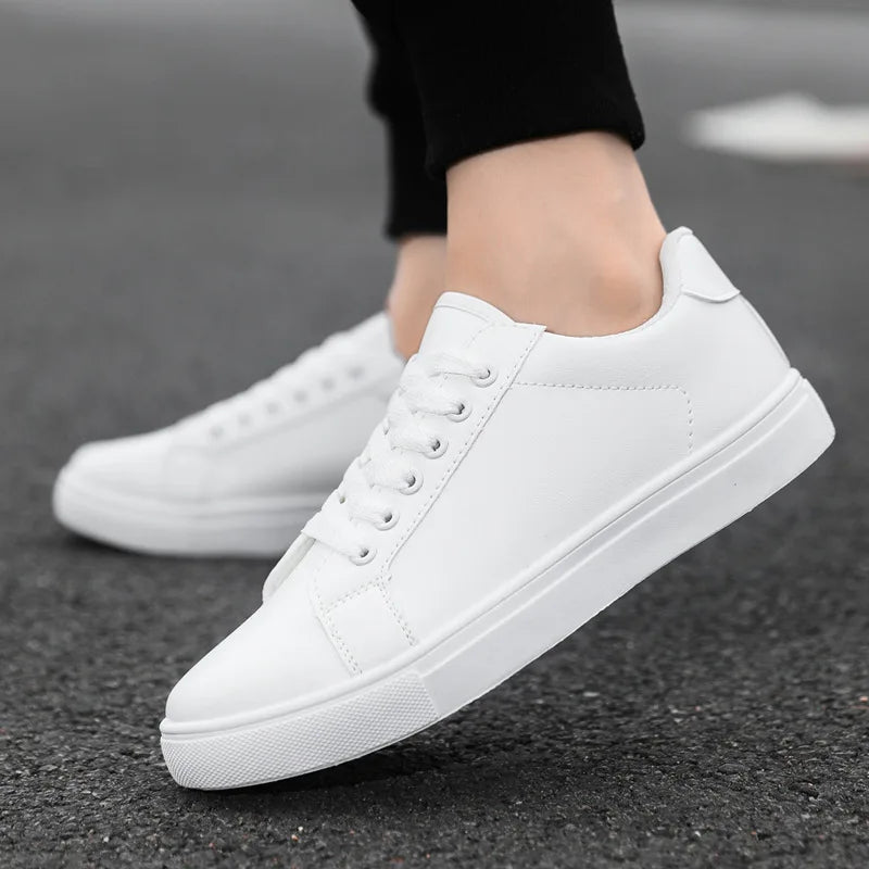 Herren Business Casual Mokassins – Weiche Bequeme Sneaker | Schwarze & Weiße Schuhe für Büro & Freizeit Kaufschwan®