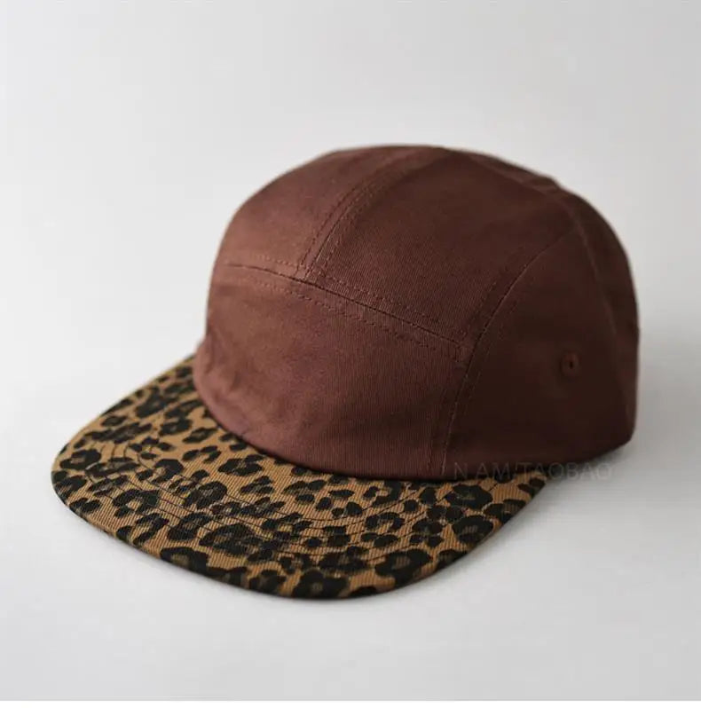 Neue Retro Leopard Print Farbige Baseballkappe | Herren & Damen Modischer Freizeit-Sonnenhut | Cool & Trendy Spice Girl Stil Kaufschwan®