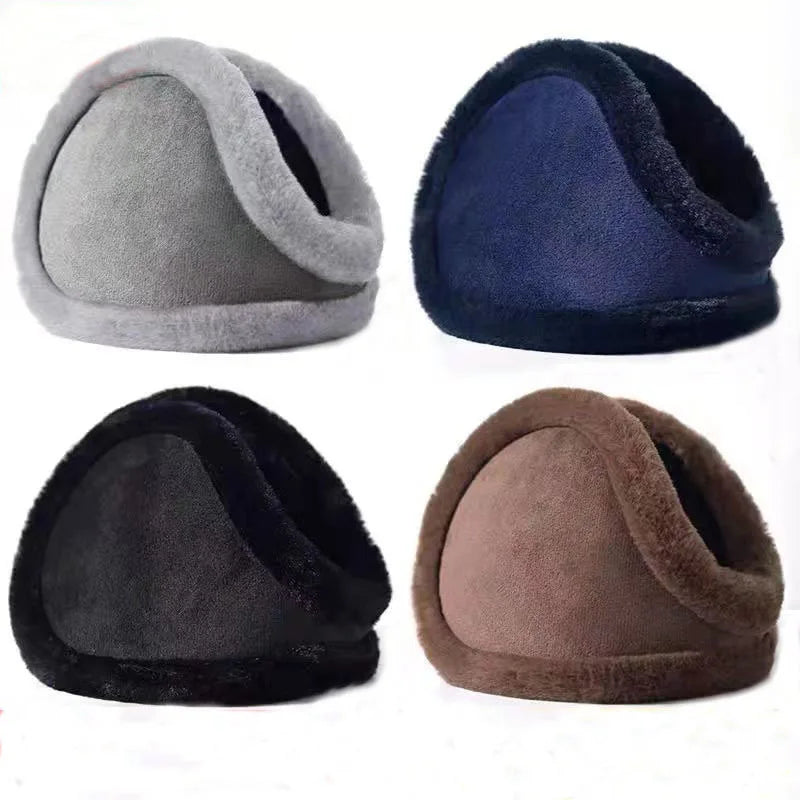 Unisex Warme Fell Ohrwärmer – Damen & Herren Samt Plüsch Ohrschützer | Verdickte Winter Ohrprotektoren für Outdoor, Radfahren & Ski Kaufschwan®