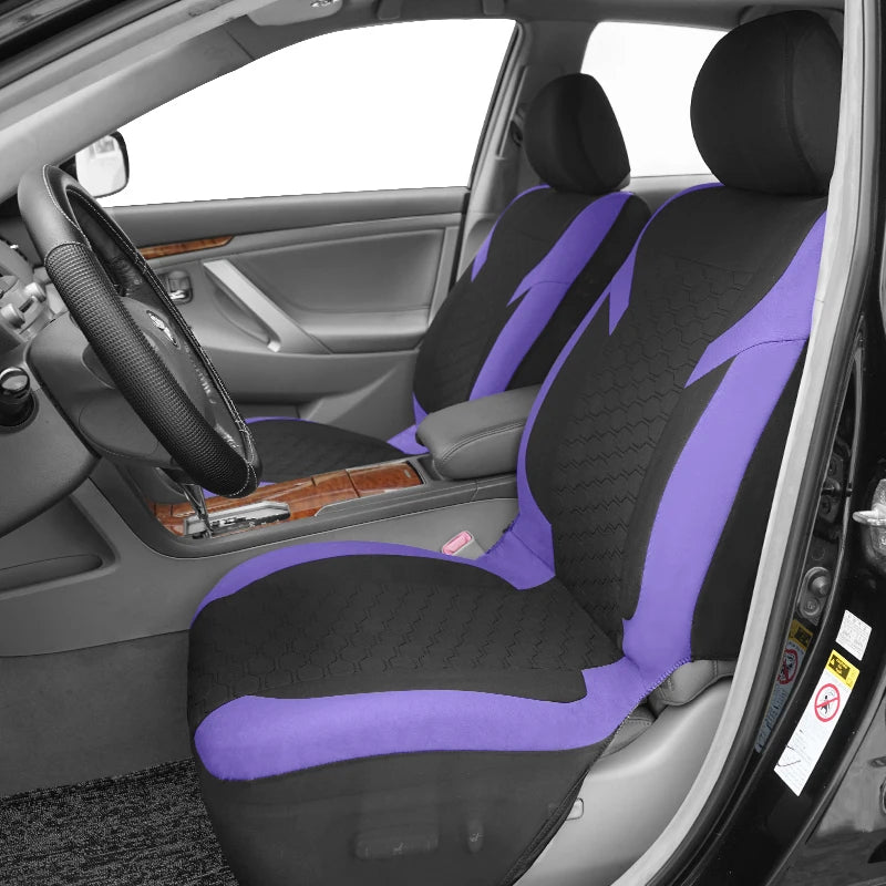 Universelle Autositzbezüge – Atmungsaktives Polyester mit Wabenmuster für Auto, SUV, Van & LKW Kaufschwan®