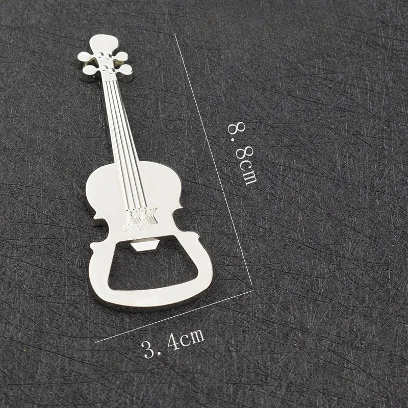 Gitarren Flaschenöffner – Musik Geschenk Metall Bar Werkzeug Kaufschwan® Design 3