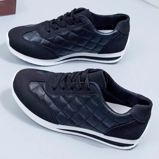 Frühling Damen Sneaker – Modische Vulcanized Schuhe | Leichte Lauf- & Walkingschuhe für Damen | Größe 41 Kaufschwan®