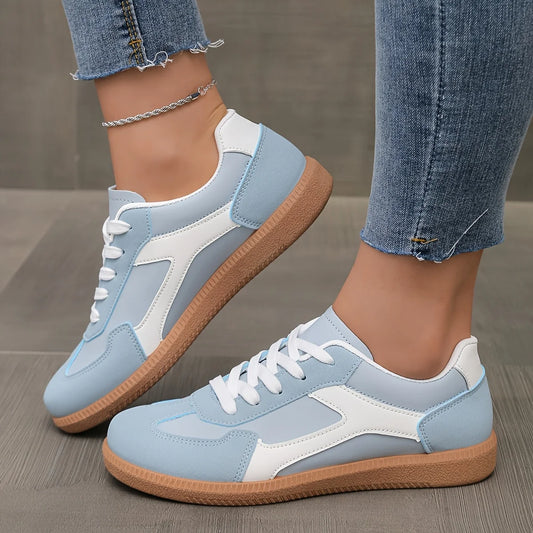 Atmungsaktive Damen Sneaker – Modische Vulcanized Schuhe | Bequeme Walkingschuhe für Frauen Kaufschwan®