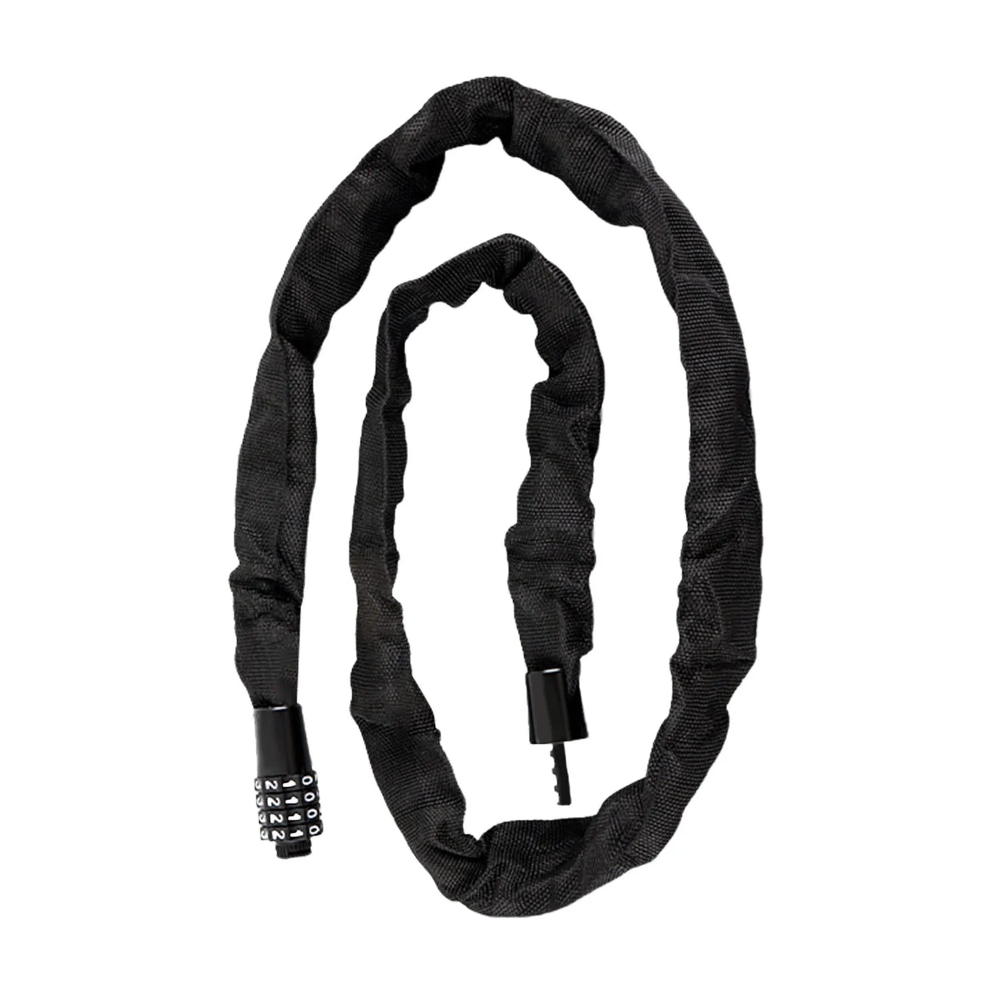 Anti-Diebstahl Fahrrad Kettenschloss – Universelles Zahlenschloss für Fahrrad, Roller & Skateboard | 4-stelliger Code 80/100/120cm Kaufschwan®