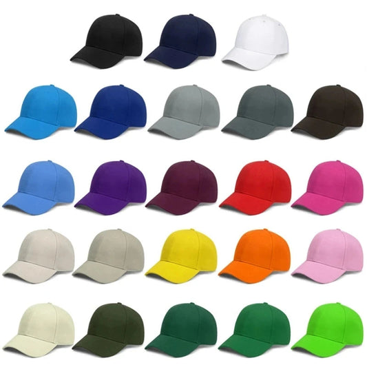 Blank Unisex Verstellbarer Dad Hat | Einfarbige Twill Baseballkappe | Günstiger Sonnenhut für Herren & Damen | Sommer, Herbst, Frühling Kaufschwan®