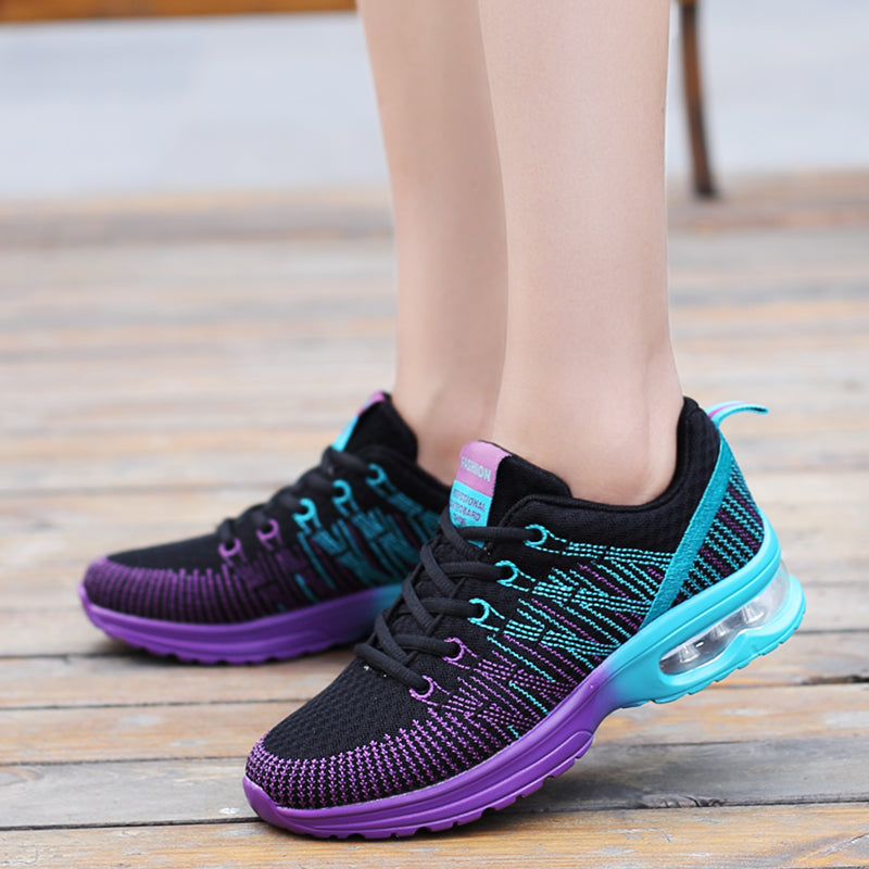 Damen Sportschuhe – Outdoor Laufschuhe | Hochwertige Atmungsaktive Sneaker mit Rutschfester Sohle für Alltag & Training Kaufschwan®
