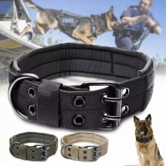 Verstellbares Nylon Hundehalsband Strapazierfähig für Mittel Große Hunde Kaufschwan®