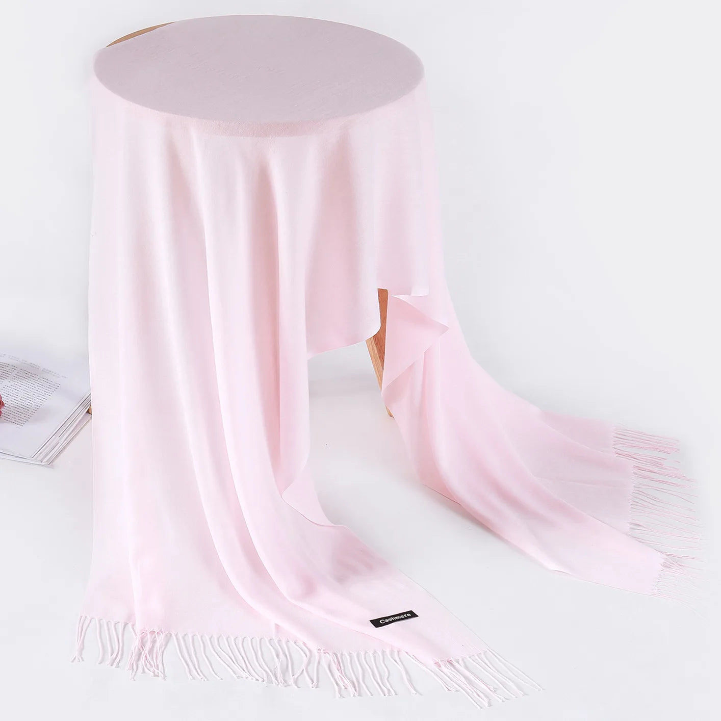 Damen Pashmina Schal | Weich wie Kaschmir | Warmer Winter Schal, Reise- & Büro-Accessoire Kaufschwan®