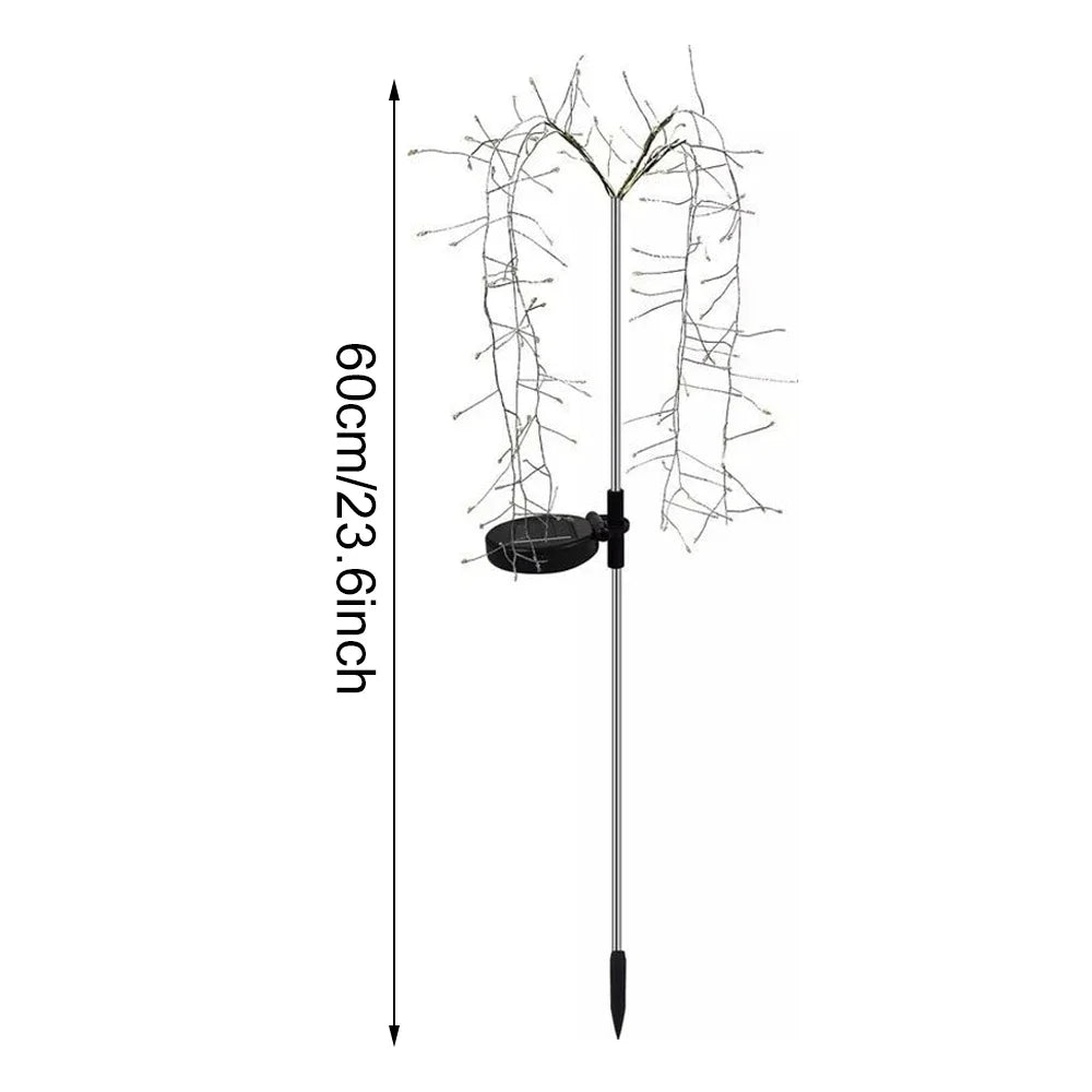 Runtow 100LED Solar-Feuerwerkslichter – Wasserdichte Außenlampe für Rasen, Garten, Weihnachten, Hochzeit & Wege Kaufschwan®