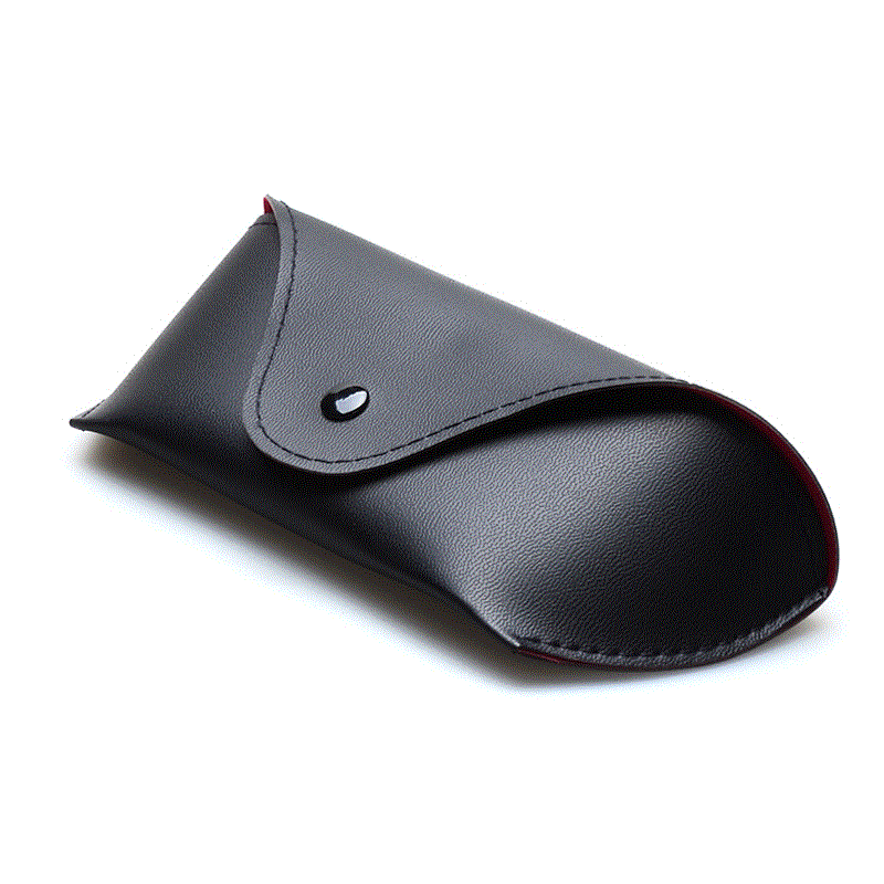 PU Leder Brillenetui mit Metallverschluss – Schutzetui für Sonnenbrillen und Lesebrillen für Damen und Herren Kaufschwan®