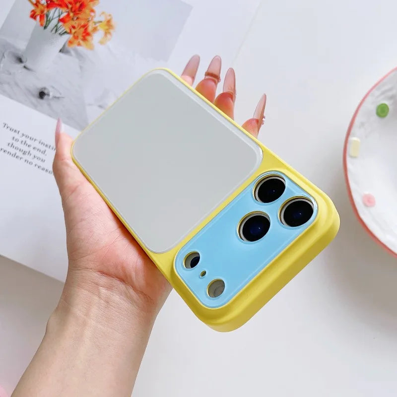 Farbenfrohe Kontrast-Schutzhülle für iPhone 18 Pro & iPhone 18 Pro Max – Sommerliche Hülle mit Fallschutz Kaufschwan®