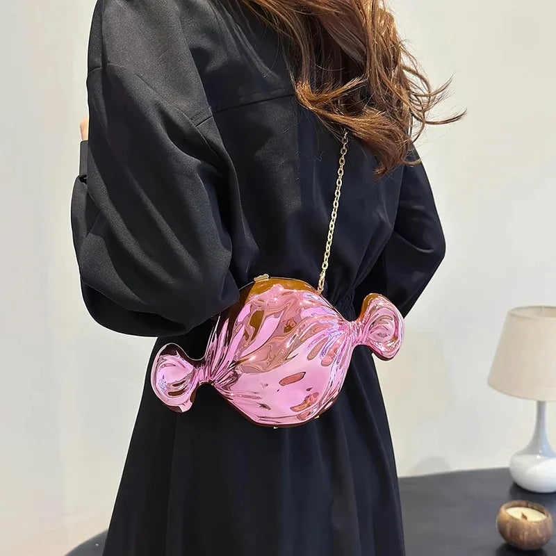 Acryl Abend Clutch – Luxuriöse Glänzende Damen Handtasche | Crossbody & Schultertasche für Party, Ball & Hochzeit Kaufschwan®