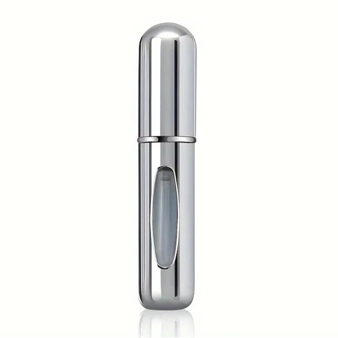 1/4Pcs 5ml Perfume Atomizer Portable Liquid Container for Cosmetics Traveling Mini Aluminum Spray Empty Refillable Bottle Kaufschwan® 1 Stück Silber