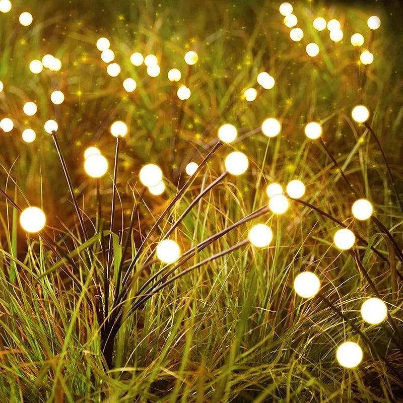 Solar Garten Glühwürmchen Lichter – Neue verbesserte solarbetriebene wasserdichte Außenbeleuchtung für Garten Dekoration Kaufschwan®