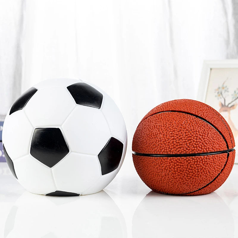 Fußball Sparschwein – Dekorative Münz Sparbox für Schlafzimmer Kaufschwan®