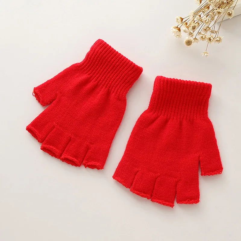 Winter Touchscreen Strickhandschuhe – Warme Unisex Vollfinger Handschuhe | Verdickte Strickhandschuhe aus Kunstwolle für Damen & Herren