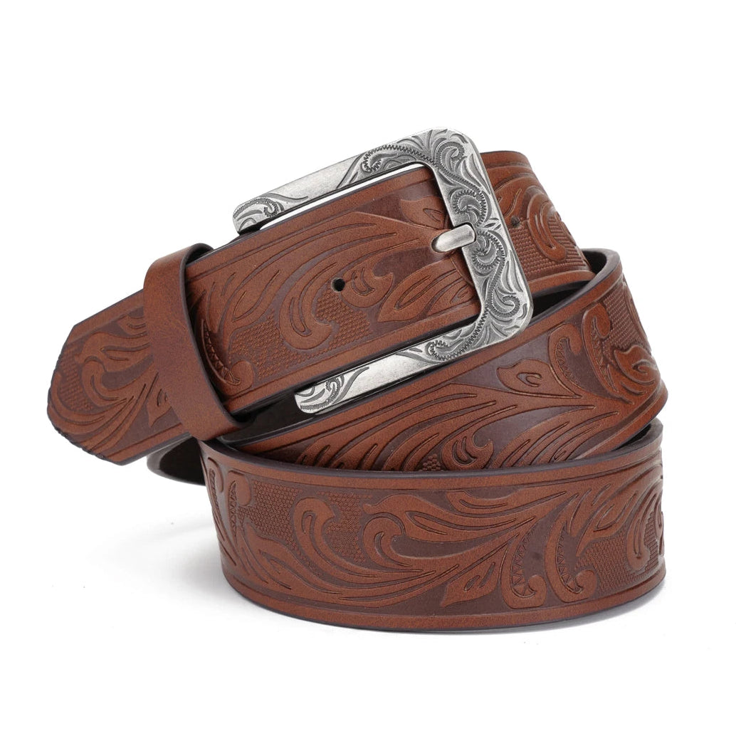 Herren PU-Leder Gürtel – Mehrfarbiger Gürtel mit Dornschließe | Stilvoller Freizeit & Business Gürtel, Perfektes Geschenk für Männer