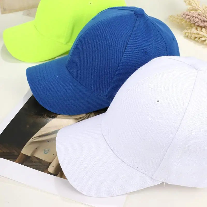Modische Candy Color Kinder Baseballkappe | Verstellbare Sommer Sonnenkappe für Jungen & Mädchen | Reise & Outdoor Sonnenschutz Kaufschwan®