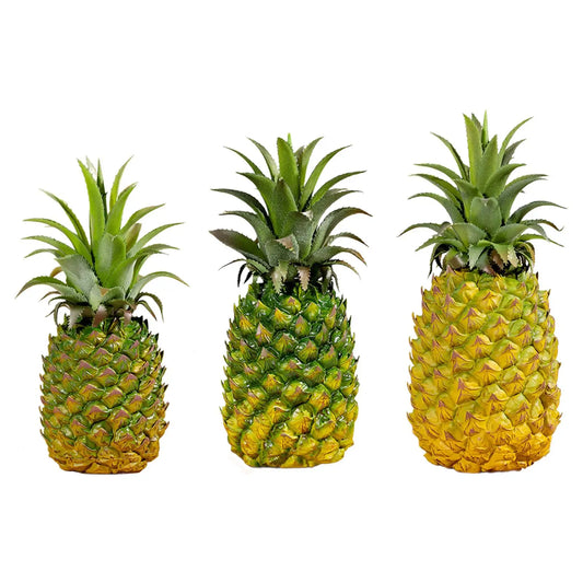 Künstliche Ananas-Figur – Realistische Plastik Frucht Dekoration für Fotografie, Küche & Zuhause Kaufschwan® 9cmx21cm