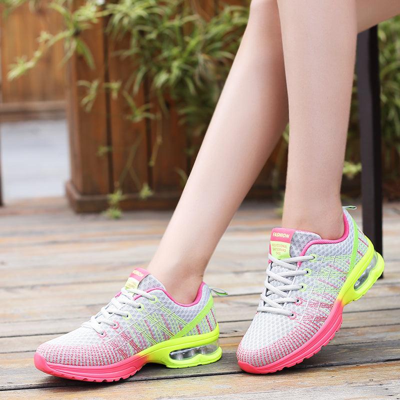 Damen Sportschuhe – Outdoor Laufschuhe | Hochwertige Atmungsaktive Sneaker mit Rutschfester Sohle für Alltag & Training Kaufschwan®