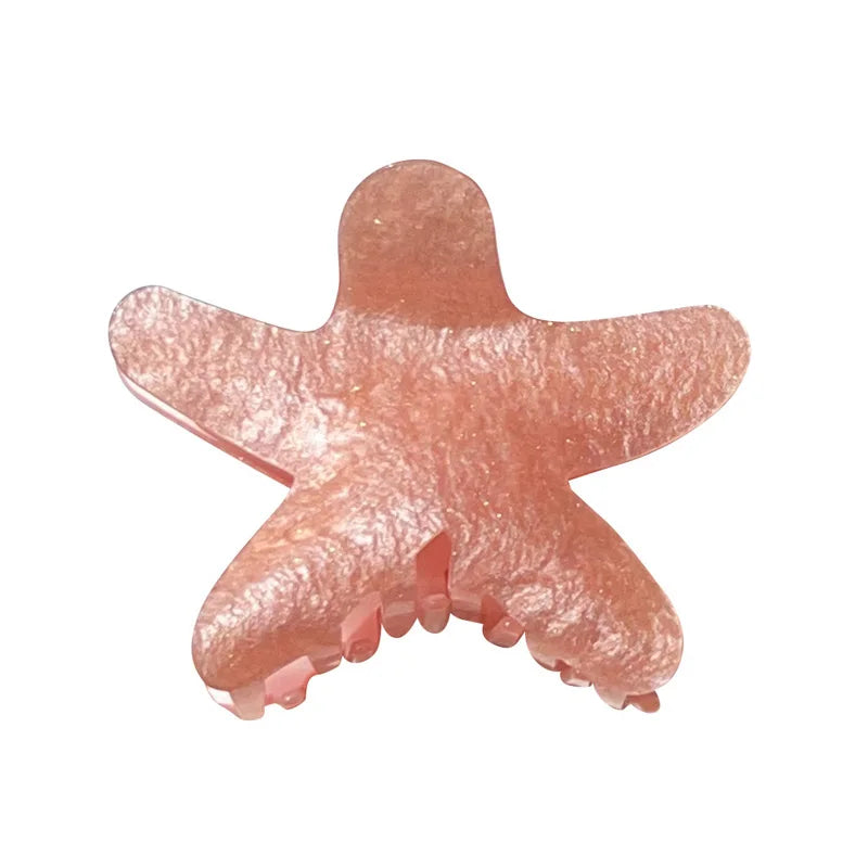 Sommer Seestern Haarklammer – Acrylic Clip Kaufschwan®