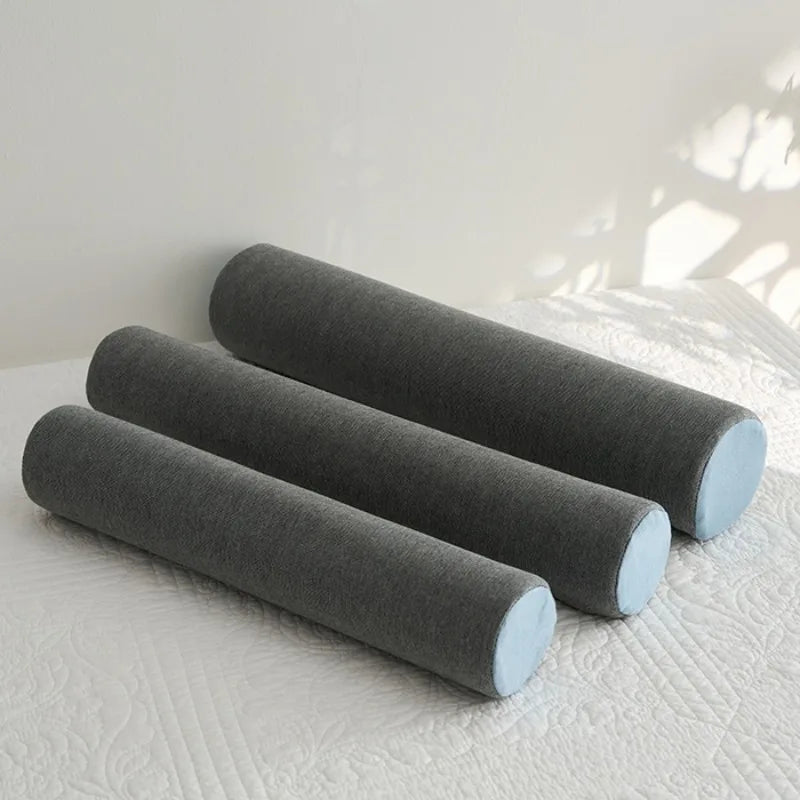 Multifunktionales Zylindrisches Latex Kissen – Orthopädisches Nackenkissen mit Reverse-Bow-Design zur Schlaf- & Haltungsverbesserung Kaufschwan®