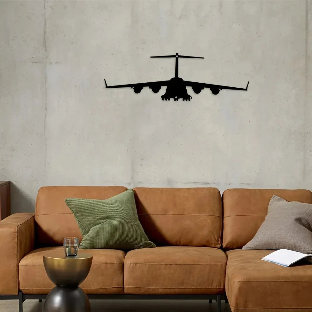 Metall Transportflugzeug Wanddeko – Eisen Innen Wandkunst Kaufschwan®
