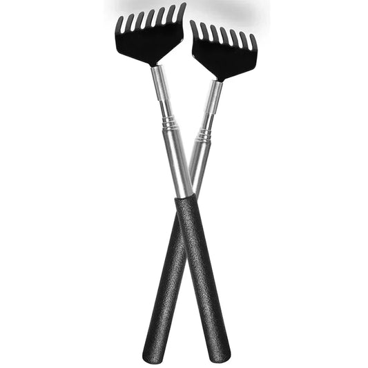 Ausziehbarer Tragbarer Teleskopischer Metall-Rückenkratzer | Handmassager mit Griffen | Perfektes Geschenk zu Thanksgiving, Geburtstag & Weihnachten Kaufschwan®
