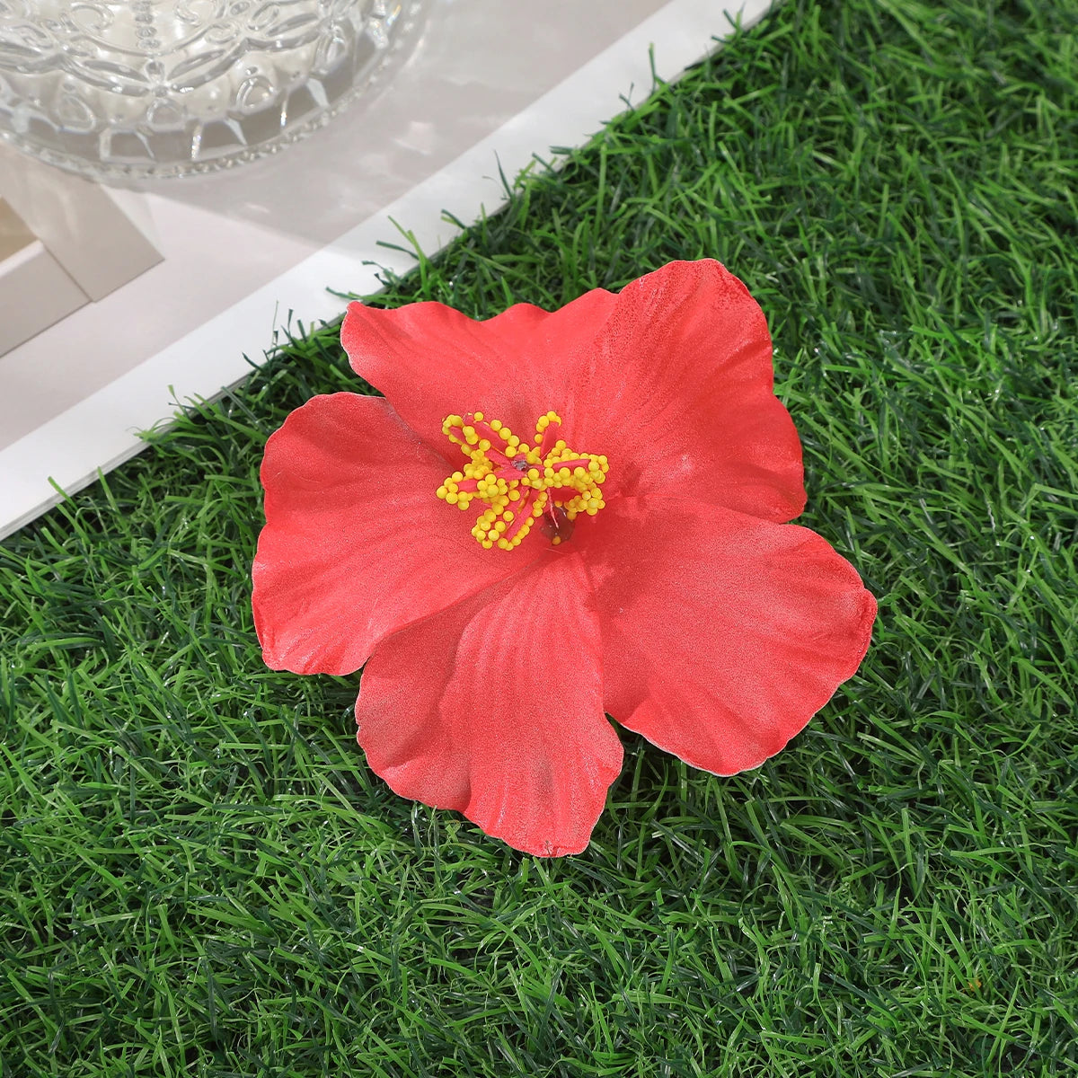 Orchideen-Blumen Haarklammer – Braut & Urlaubs Haaraccessoire