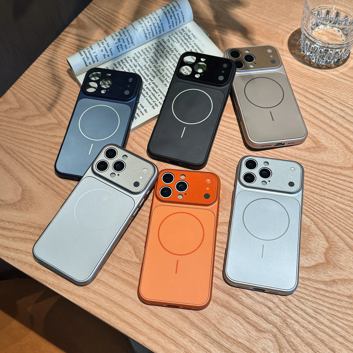 Hochwertige AG-Nano-Mattierte MagSafe-Hülle für iPhone 18 Pro & iPhone 18 Pro Max – Magnetische Stoßfeste Hülle mit Großem Kameraschutz Kaufschwan®