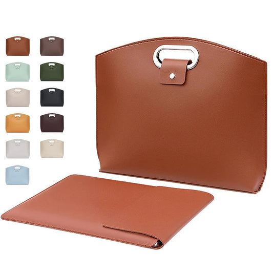 Laptop Bag Men Women Business Portable Computer Case Storage Purses Hand Document Bags Luxury Upscale Tote Waterproof Briefcase Kaufschwan®