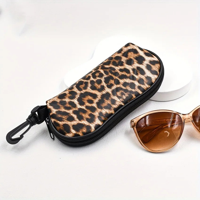 Leopard Design Brillenetui – Stylische Aufbewahrungsbox für Damen Geschenkidee Kaufschwan®