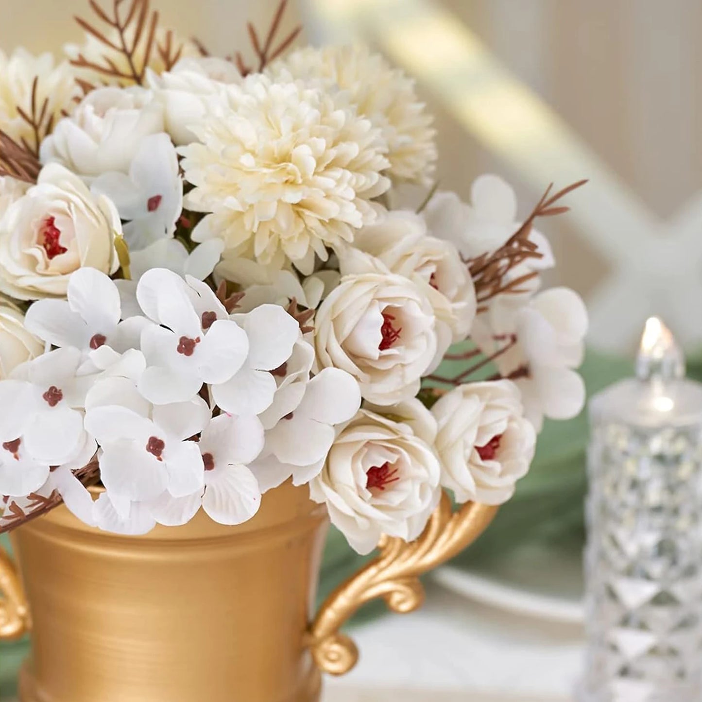 Künstliche Seidenrosen – Realistische Kunstblumen für Hochzeit, Zuhause & Feste | Brautstrauß, DIY Basteln, Kränze & Fotodekoration Kaufschwan®