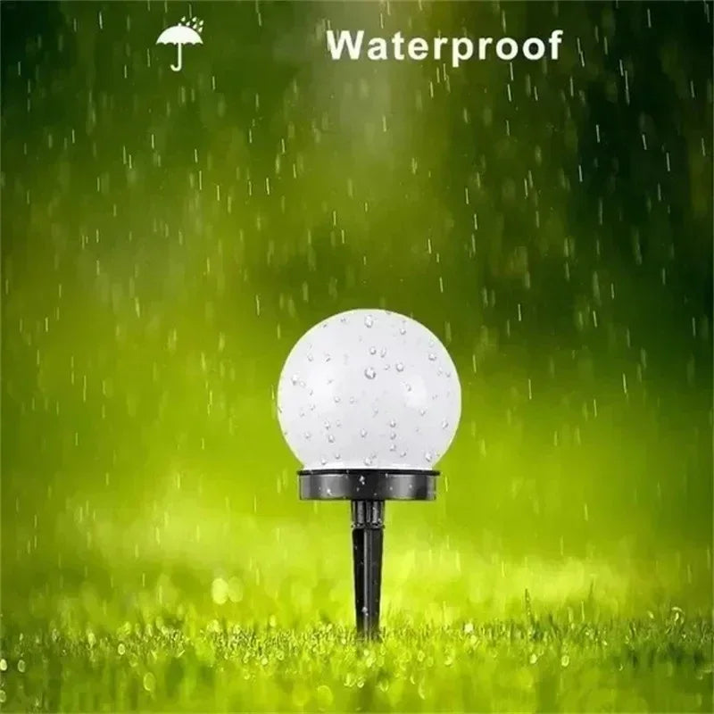 Solar LED Gartenlichter Kaltweiß – Wasserdichte Kugelleuchten für Garten, Hof, Weg & Rasen Kaufschwan®