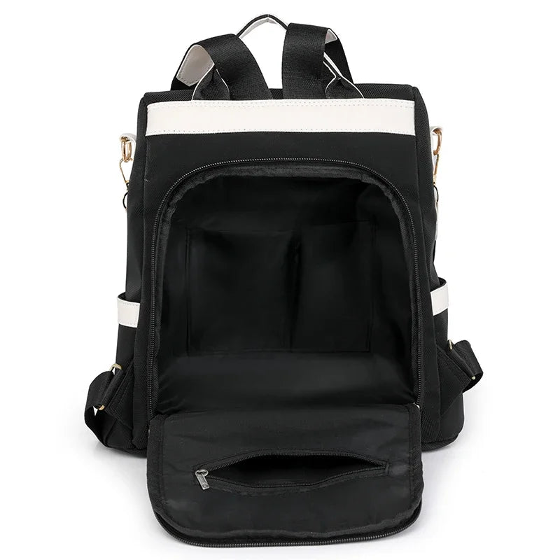 Damen Rucksack Mode | Wasserdicht Weiches Leder Schul- & Reiserucksack