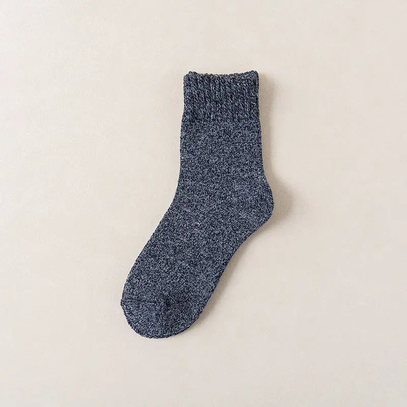 Winter-Frottee-Gepolsterte Dicke Socken | Unisex Warme Dicke Mid-Calf Socken | Solide Farbe Kaufschwan®