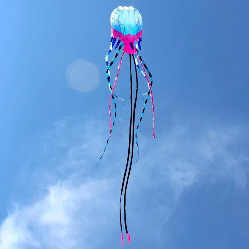 10M Riesiger Quallendrachen – Großer Aufblasbarer Weichdrachen aus Reißhemmendem Nylon für Strand und Freizeit Kaufschwan®
