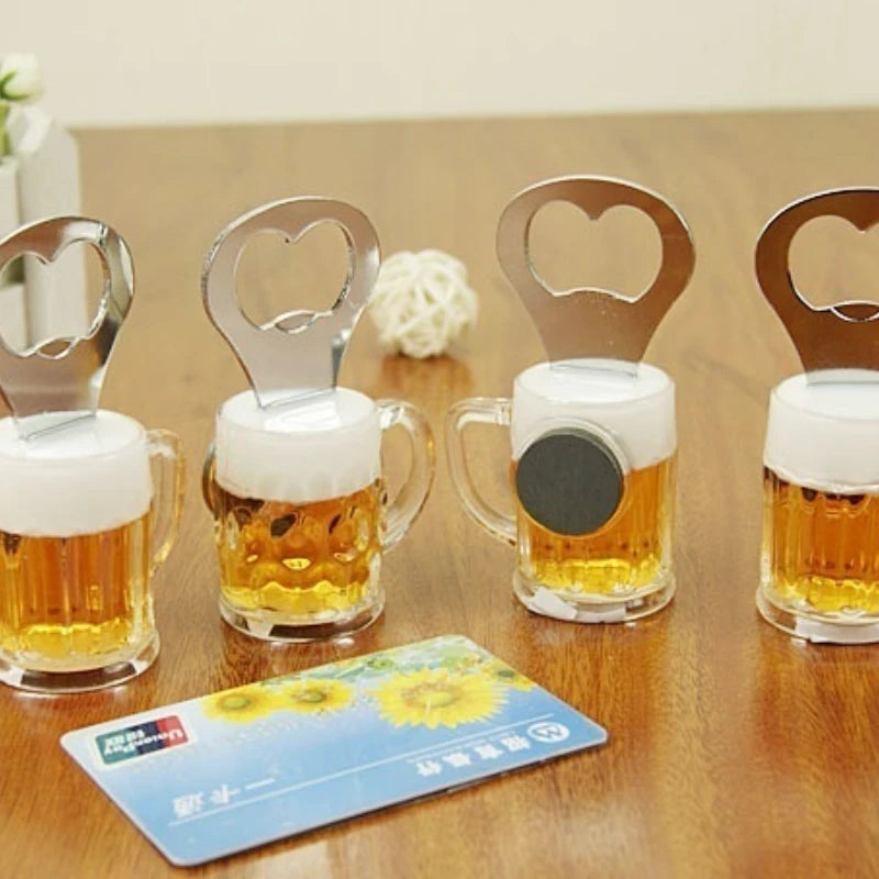 Magnetischer Flaschenöffner – Kühlschrank Wandhalter Bieröffner Geschenk für Männer Kaufschwan®