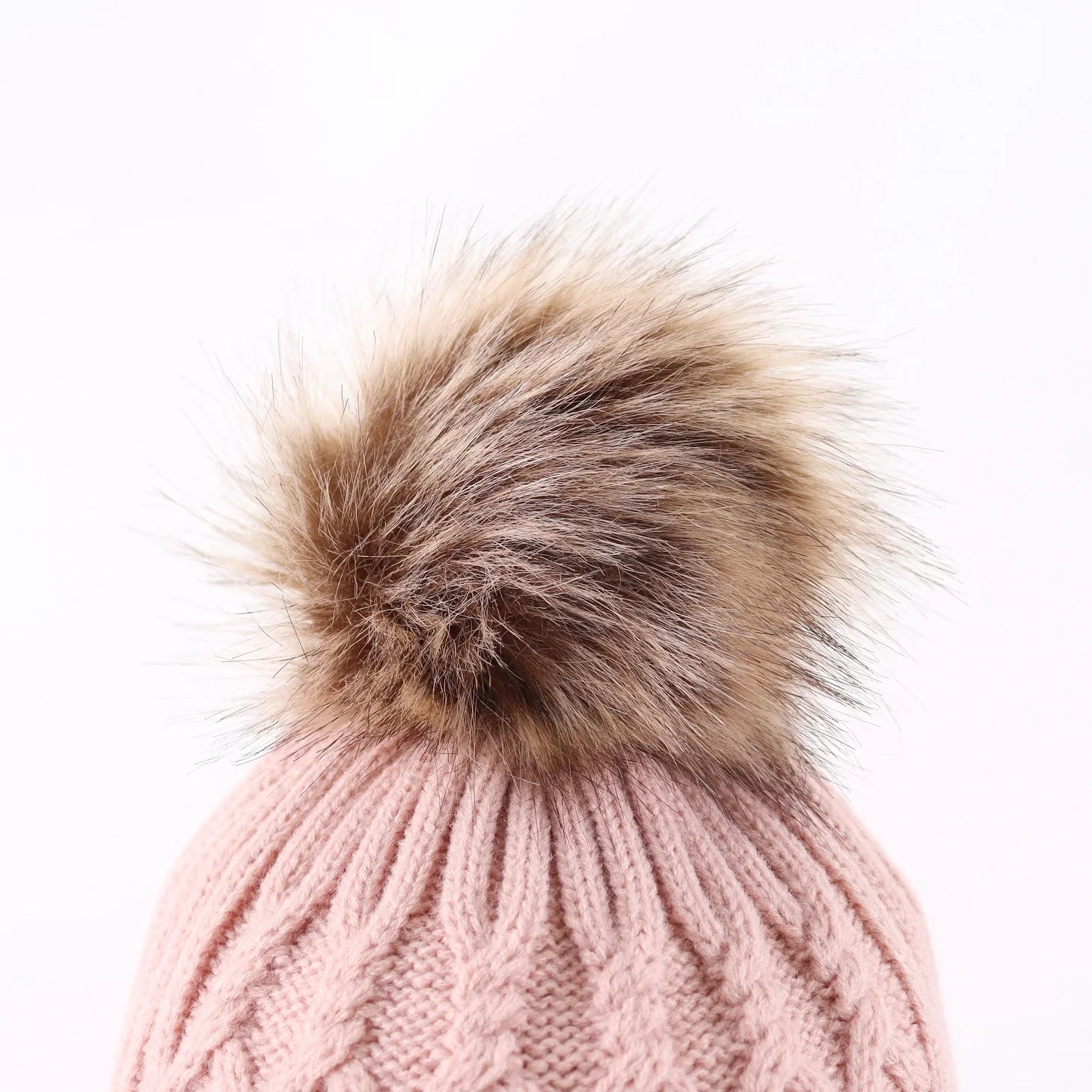 Baby Kleinkind Ohrklappen Beanie – Fleece Gefütterte Strickmütze für Jungen & Mädchen im Winter Kaufschwan®