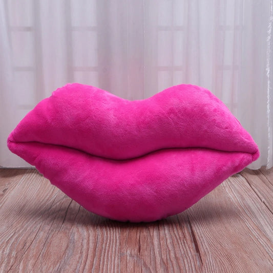 Großes Rotes Lippen Plüschkissen | Weiches Kuscheltier für Sofa, Auto, Schlafzimmer & Valentinstagsgeschenk Kaufschwan®