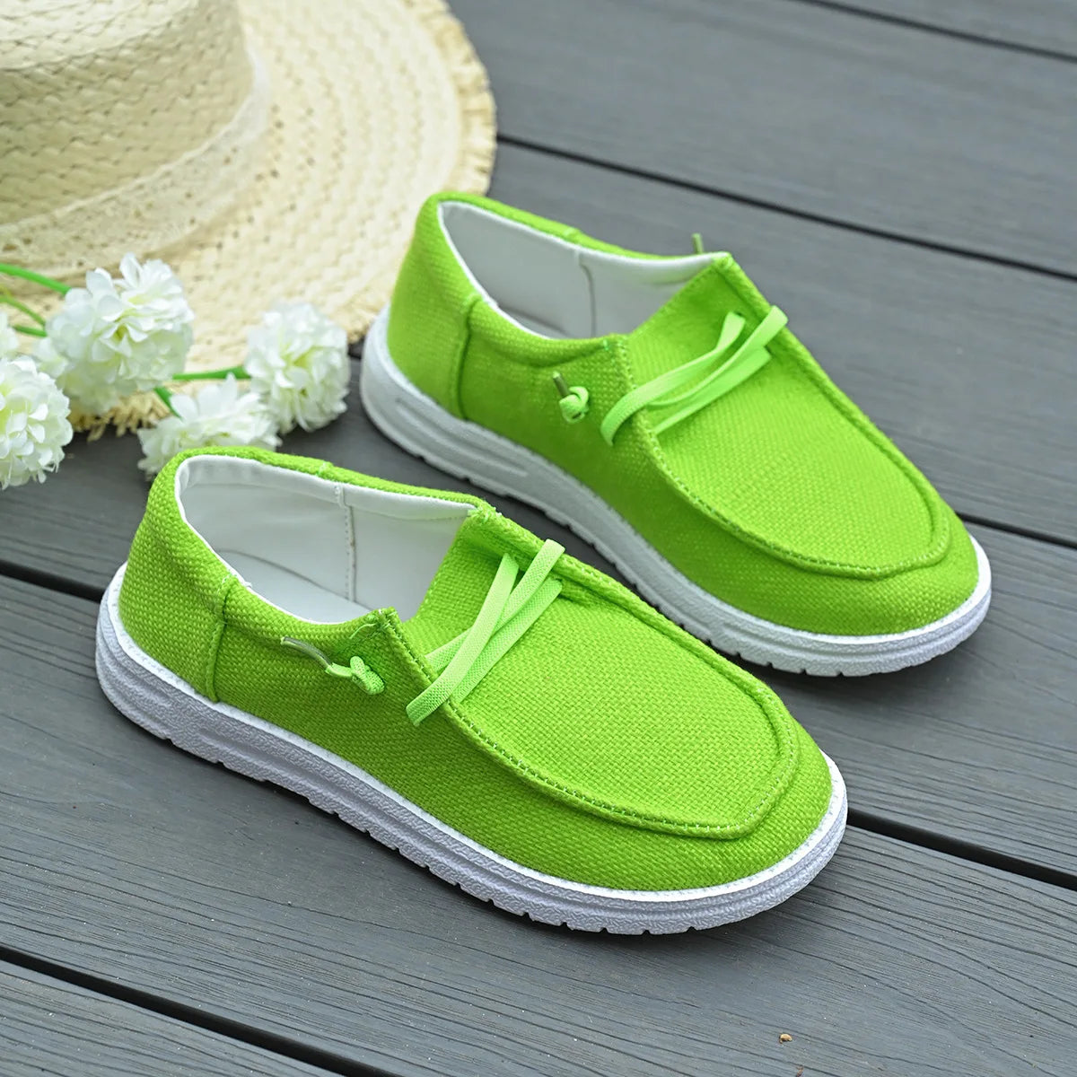 Frühling & Herbst Damen Vulcanized Sportschuhe – Modische Flache Sneaker | Bequeme Freizeitschuhe für Jeden Tag Kaufschwan®