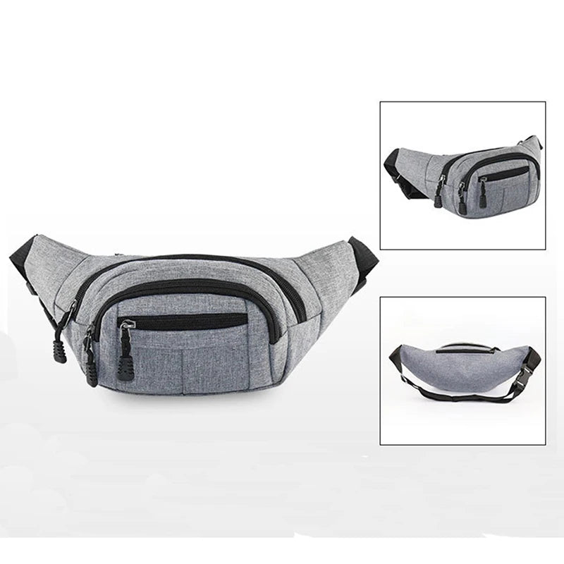 Unisex Hüft- & Bauchtasche – Modische Banana Bag | Brusttasche, Crossbody Gürteltasche & Reise Pouch für Damen & Herren Kaufschwan®