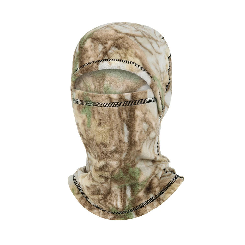 Vollgesichts-Balaclava – Winter Thermo-Fleece-Maske | Motorrad, Fahrrad & Sport Lauf Sturmhaube mit Halswärmer