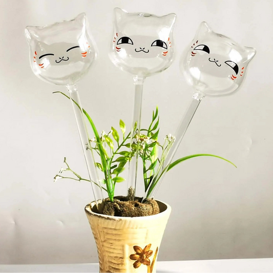 Automatische Pflanzenbewässerungskugeln aus Glas – Selbstbewässernde Kugeln | Transparentes Tropfbewässerungssystem für Haus & Gartenpflanzen