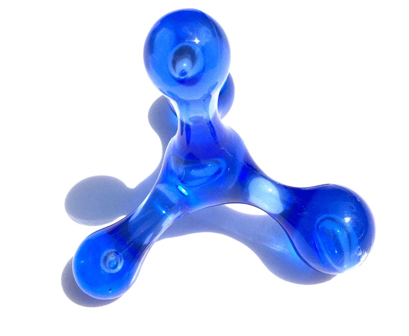 4-Kugel Mini-Handmassager | Akupressur-Werkzeug für Arme, Rücken, Beine, Kopf & Füße | Entspannung & Ödem-Fett-Reduktion Kaufschwan®