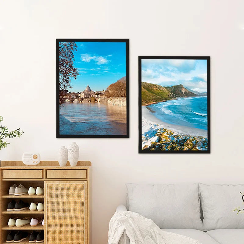 Magnetischer Bilderrahmen Set – Wiederverwendbarer Kunststoffrahmen für Wanddekoration Kaufschwan®