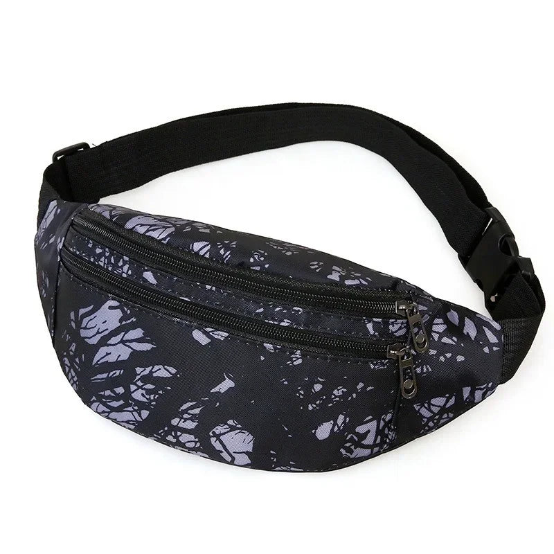 Bunte Feder Design Gürteltasche – Damen & Herren Sport Fanny Pack | Crossbody Brusttasche, Handy Tasche & Multifunktion Hüfttasche Kaufschwan®